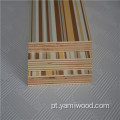 Wood Grain Melamine Paper Face Blockboard Core Wood